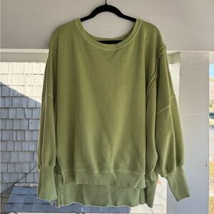 Free People Camden Sweatshirt Green